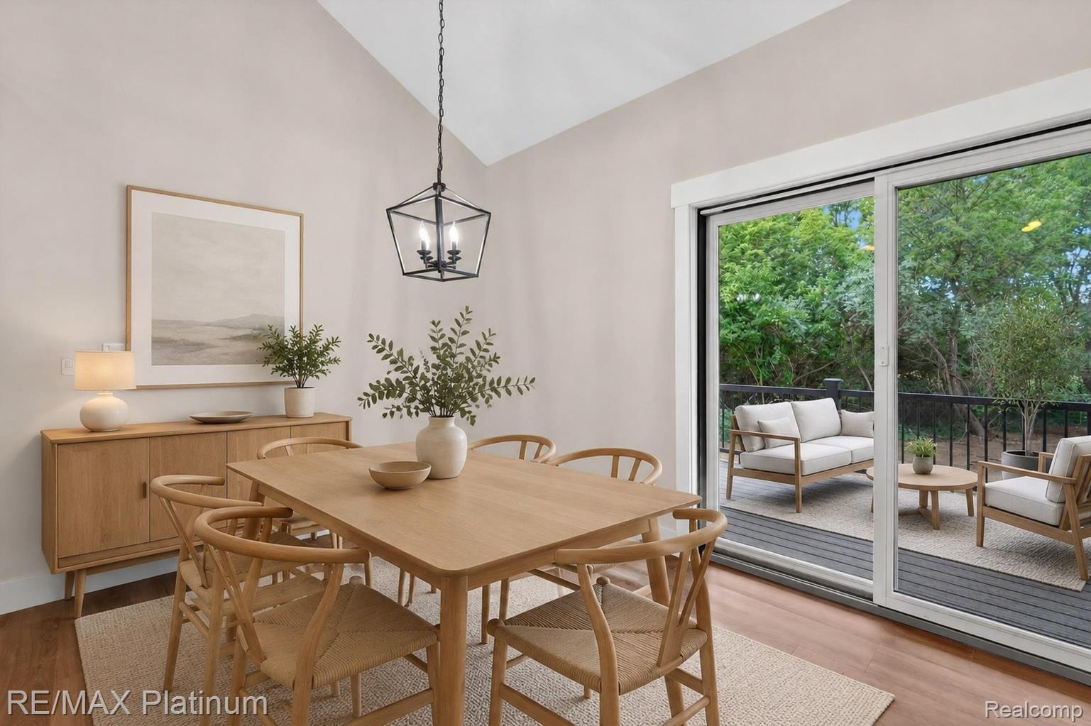 Dining area · Virtually staged at 3073 Gecko Trail