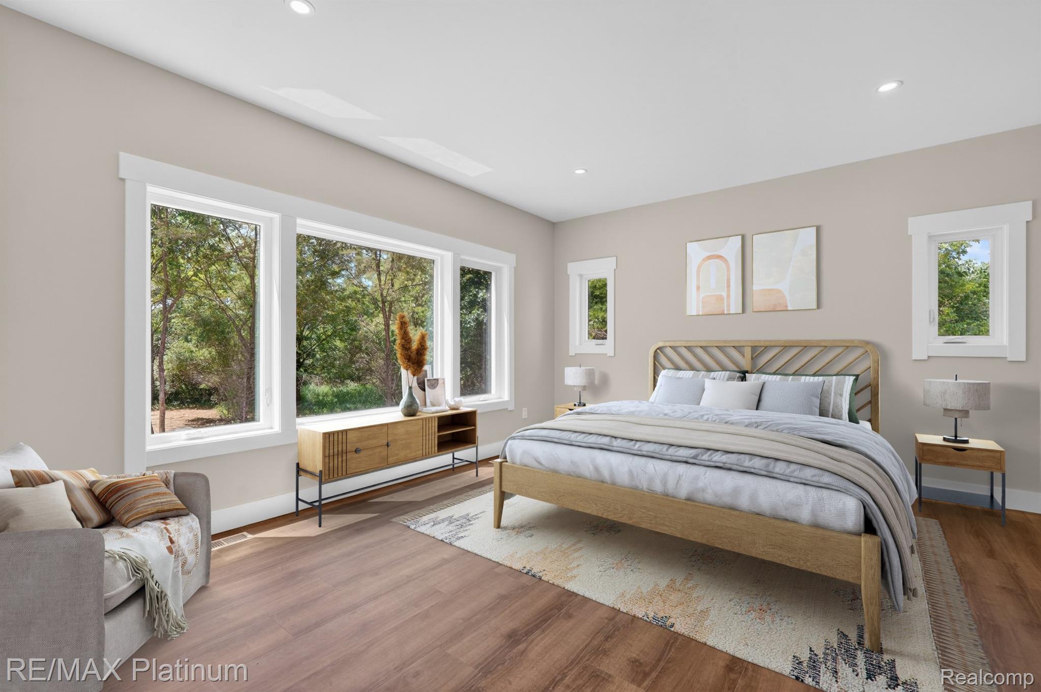 Bedroom · Virtually staged at 3073 Gecko Trail