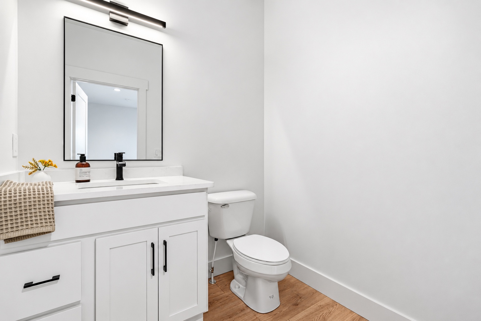 Powder room at 890 Pierce Road