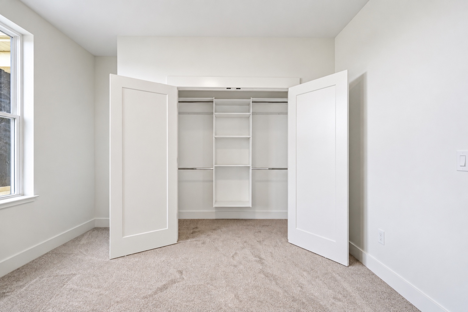 Bedroom closet at 890 Pierce Road